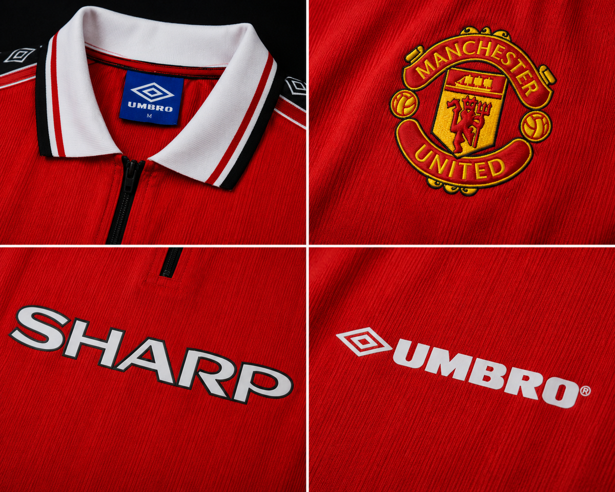Manchester United 1999 Home Retro Shirt