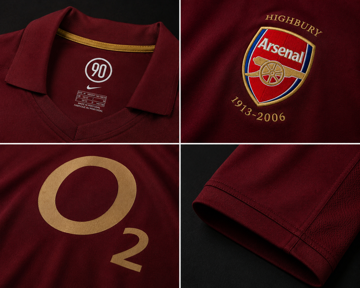 Arsenal 2005/06 Home Retro Shirt
