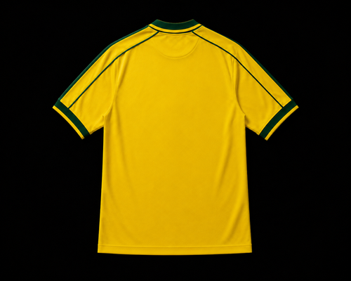 Brazil 1998 Home Retro Shirt