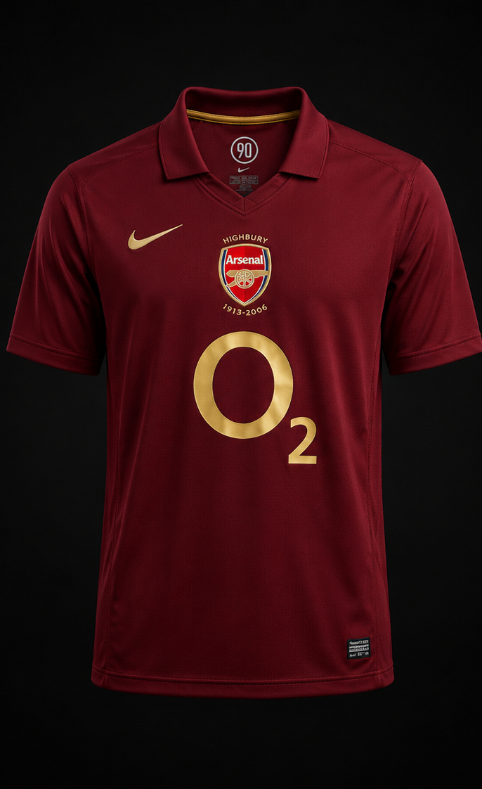 Arsenal 2005/06 Home Retro Shirt